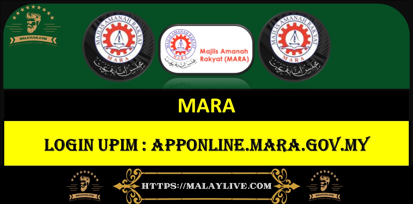 LOGIN UPIM : apponline.mara.gov.my